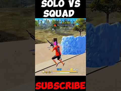 SOLO VS SQUAD SUBSCRIBE #trending #bk #viral #shorts #freefire #iphone #haryanvi #sweetxyssk #phone