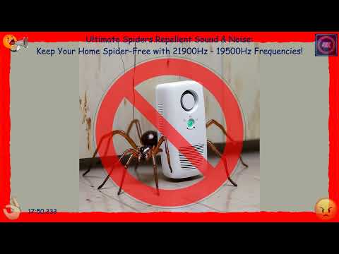 🕷️ Ultimate Spiders Repellent Sound & Noise: Keep Your Home Spider-Free