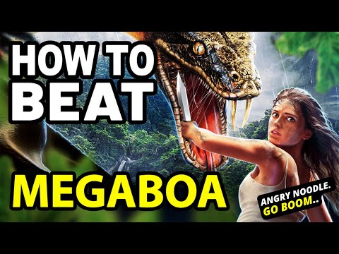 How to Beat the BIG AZZ SNAKE in MEGABOA