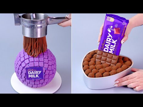 Awesome Dairy Milk Mixed Chocolate Cakes | Amazingly Realistic Cakes | Perfect Chocolate Cakes