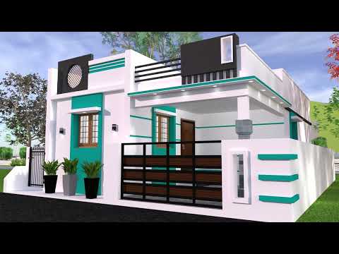 Single floor house design | modern small house front elevation