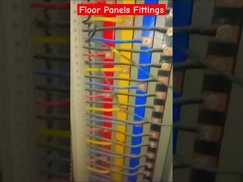 How to Make Panel Dressing MCB ▶️😭| Floor Panels MCB Dressing#short