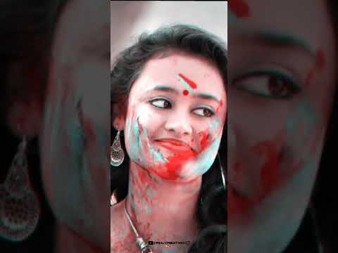 credit by pihu creation/ cg होली  WhatsApp status #holi #shorts