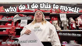 LAST MINUTE CHRISTMAS SHOPPING *I do this every year lol* vlogmas day 23