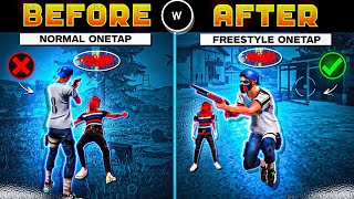 TOP 3 NEW GOOD LOOKING ONETAP TUTORIAL IN FREE FIRE 🔥 /3 ONETAP TRICK FOR MORE DANGEROUS GAMEPLAY 🤯