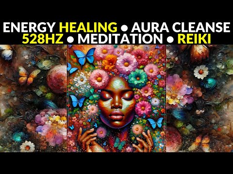 Surround Yourself With Beautiful Energy I Reiki Aura Cleanse I 528hz