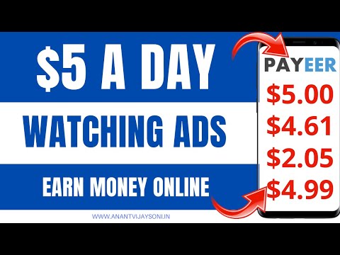 Make $5 A Hour just Watching Ads | Earn Money Online 2022