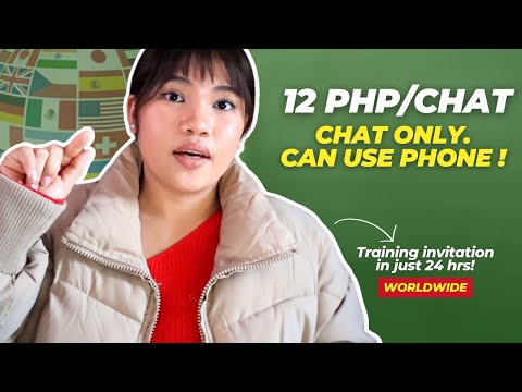 Earn 12Php Per Chat using your Phone: Worldwide Hiring! #teachermarie #earnmoneyonline