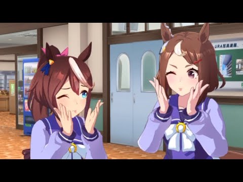 【ウマ娘】ツルちゃんからテイオーへの誕生日プレゼントが可愛すぎる【umamusume】