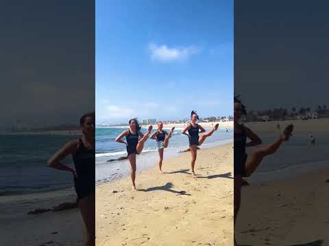 Rockette Kickline at Venice Beach