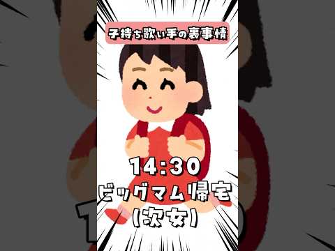 【モエチャッカファイア】で子持ち歌い手の裏事情 夜勤明け編 #shorts #替え歌 #歌ってみた