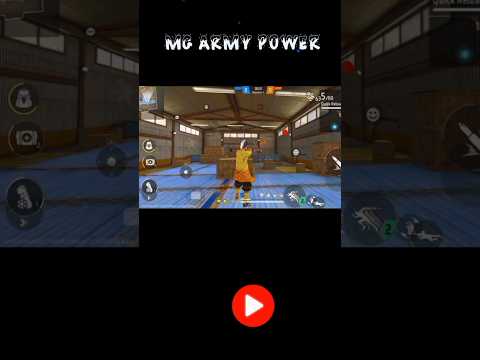 MG ARMY POWER 😱😱 || #viral #freefire #shortvideo #back2backgaming #like4like