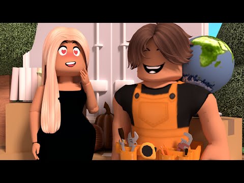 Preparing to move house! *FELL IN LOVE, ASKED FOR HIS NUMBER!* VOICED Roblox Bloxburg Roleplay