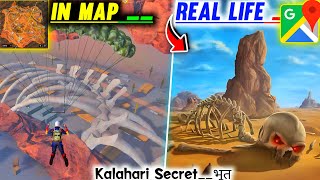 Free Fire - Kalahari Map Real life Place in Garena 😲 Ghost