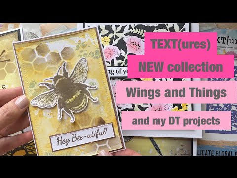 Wings and Things NEW collection from Text(ures) by @LouCollins