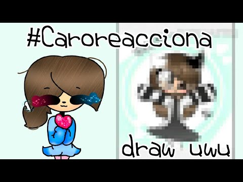 #caroreacciona || Dibujo uwu💙💜