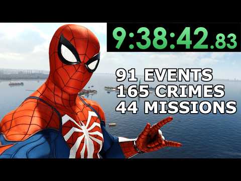 I Tried 100% Speedrunning Spider-Man