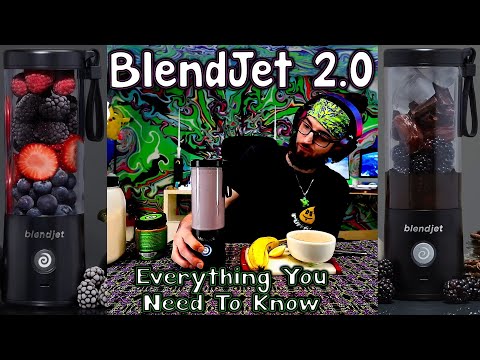 BlendJet 2 0! Everything You Need To Know Tutorial, Unboxing, First Use, Cleanup & Maintenance!