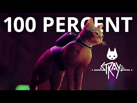 Stray 100% Walkthrough 🐈 💯