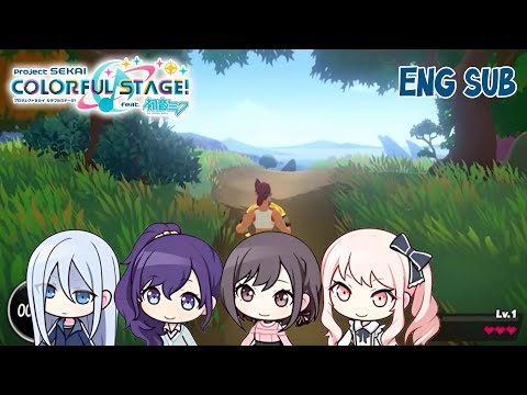 [Project Sekai] Nightcord at 25:00 Plays Ringfit Adventure ft. Kanade's suffering (Eng Sub)