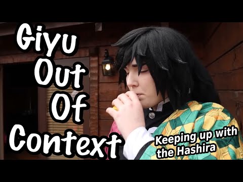 Giyuu Tomioka OUT OF CONTEXT || Keeping up with the Hashira