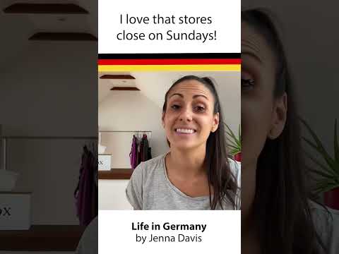 The debate of the century! Do you enjoy the fact that stores are closed on Sundays in Germany?