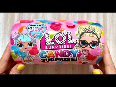 DIYgummy candy with lol doll unboxing