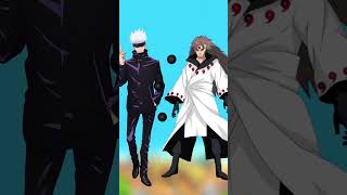 Gojo VS Uchiha Clan Sukuna VS Hogake Toji VS Akatsuki | Who Is Strong #shorts #naruto #gojo #sukuna