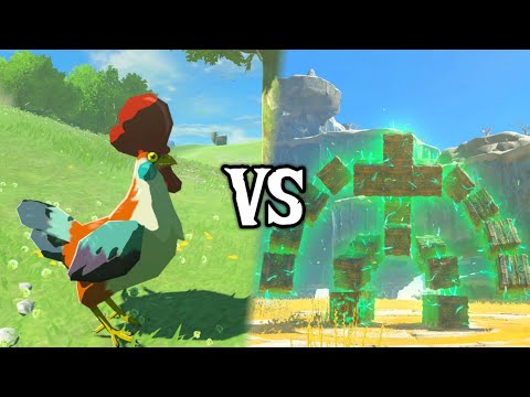 Flux Construct VS Cucco Army! | Zelda: Tears of the Kingdom