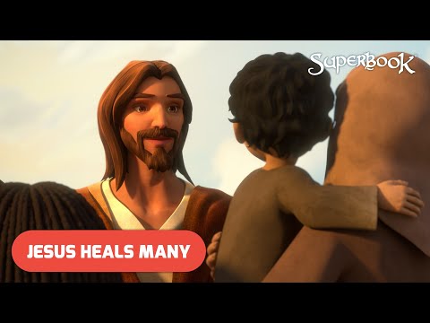 Jesus Heals Many | Clip from Baptized! | Superbook S05 E06