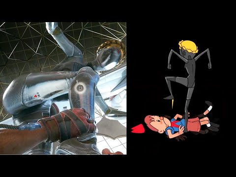 Twin Robot Girls Unique Death Animations - Atomic Heart