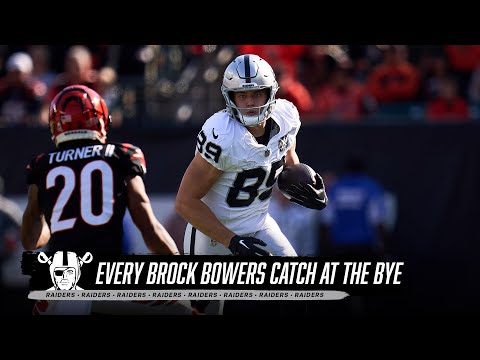 Every Brock Bowers Catch At the Bye Week | 11 Minutes of Highlights | NFL