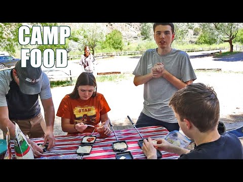 Camp Food! What We Eat While Camping!