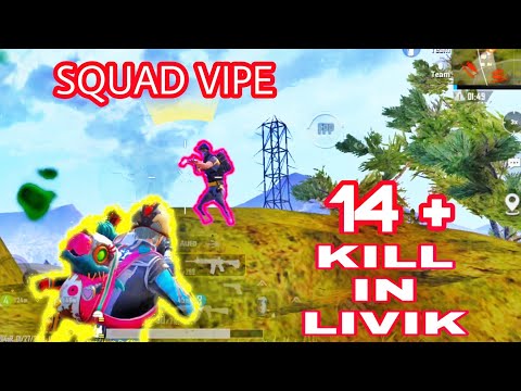 🔥14+ kill in LIVIK 🔥Pubg Mobile 🇮🇳5 Finger + full Gyroscope|PUBG Mobile|Spidyऐआर |AR Mix Club|