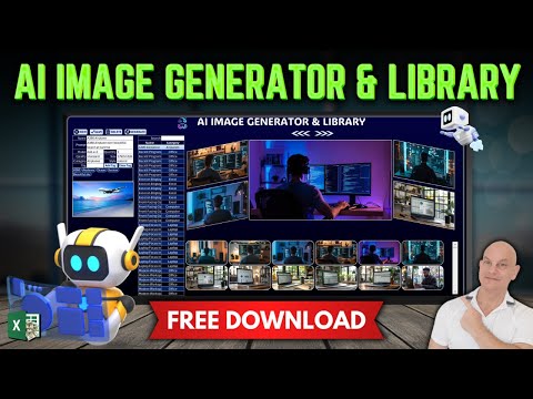 Turn Excel Into The Ultimate AI Image Generator & Library + FREE DOWNLOAD