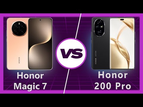 Honor Magic 7 vs Honor 200 Pro Detailed Comparison