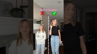 Mom vs Daughter #shorts #shortsirl #rendenver #tiktok