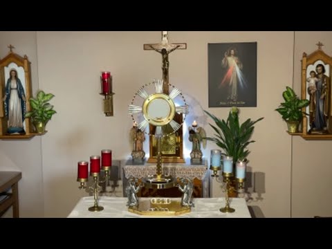 LIVE Eucharistic Adoration - Sisters of Divine Mercy