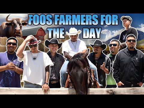 FOOS FARMERS FOR THE DAY !!