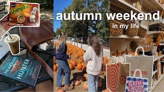 getting in the fall spirit — decor shopping + halloween party planning