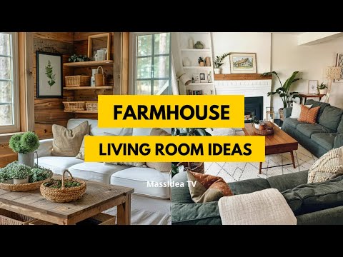 40+ Stunning Farmhouse Living Room Ideas to Cozy Up Your Home