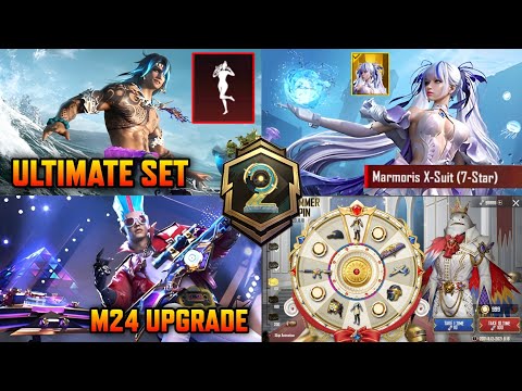 NEXT ULTIMATE SET | MARMORIS X-SUIT RELEASE DATE | M24 UPGRADE SKIN | M416 ON-HIT UPGRADE | RP A2