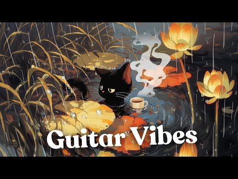 Acoustic Guitar Lo-fi HipHop ☂️ Rainy Vibes / Relax to Study to