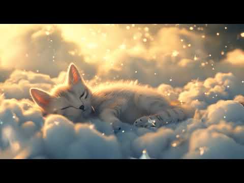 Cloudy Cat Dreams: Gentle Lullabies for Kids 🌙🐱