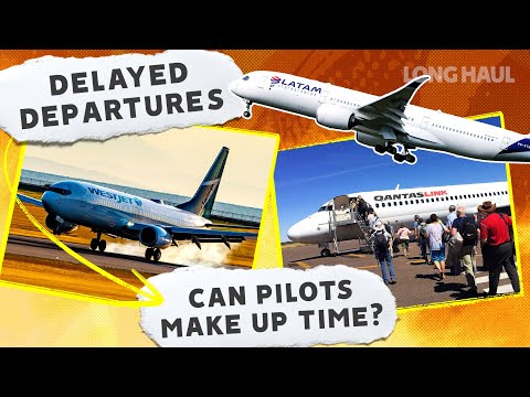 How Much Time Can Flights Make Up After Delayed Departures?