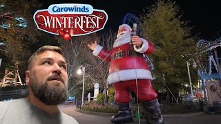 Carowinds Winterfest 2023 VLOG and Review! Christmas Spirit Unlocked!