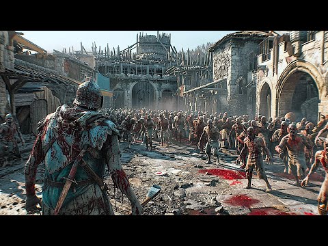 GOD SAVE BIRMINGHAM Trailer 4K (New Open World Zombie Medieval Game 2025)