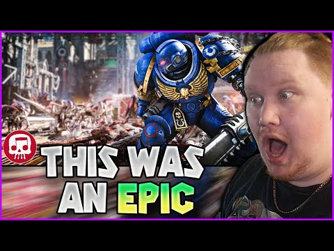 DEAN REACTS TO WARHAMMER 40K SPACE MARINE RAP by JT Music (feat. Andrea Storm Kaden)