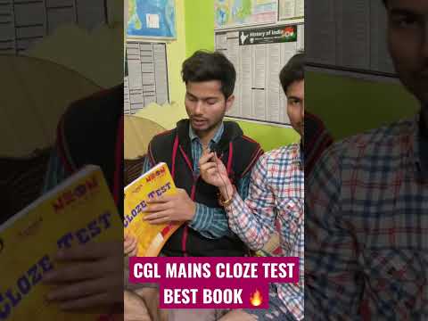 SSC CGL MAINS ENGLISH CLOZE TEST BOOK @NeonClasses  #cpo #cgl #chsl #mts #ssc #motivation