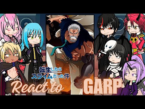 Rimuru Tempest react to garp as new hero | Onepiece Luffy gear 5 Strawhat family | Gacha life 2 |